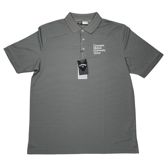 NEW Callaway SIZE M Carnegie Mellon University Qatar Opti-Dry Opti-Shield Polo - Picture 1 of 7
